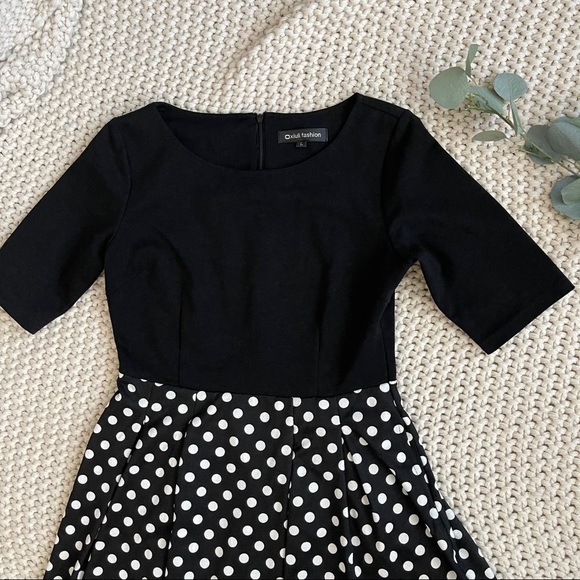 Polka Dot Midi Dress - Picture 3 of 5